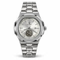 POEDAGAR Men's Silver | Stainless Steel Watch