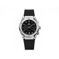 HUBLOT Black Dial Watch | Stainless Steel l Rubber Strap | EF-007