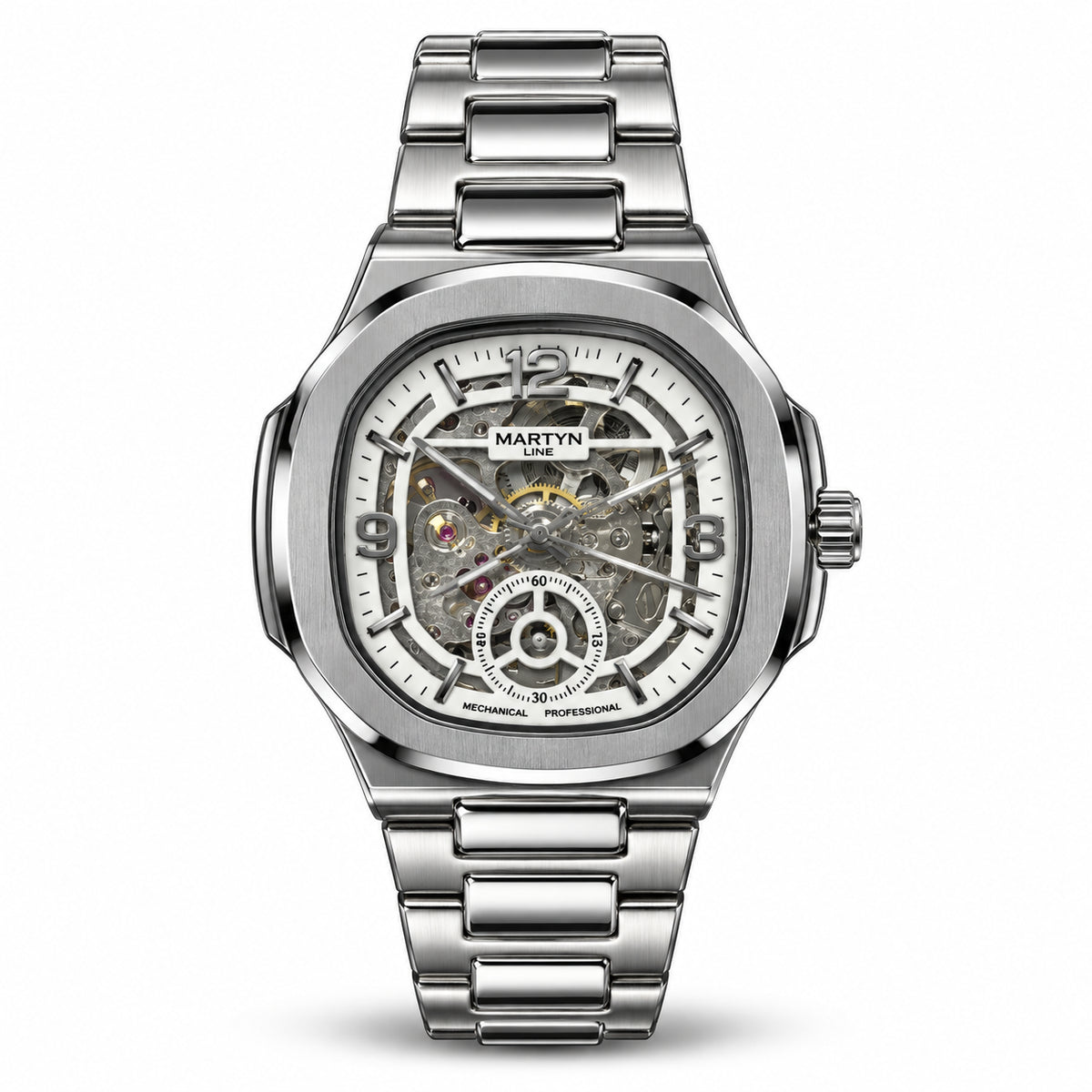 MARTYN Geneve Fully Automatic Stainless Steel | Men’s Premium Watch
