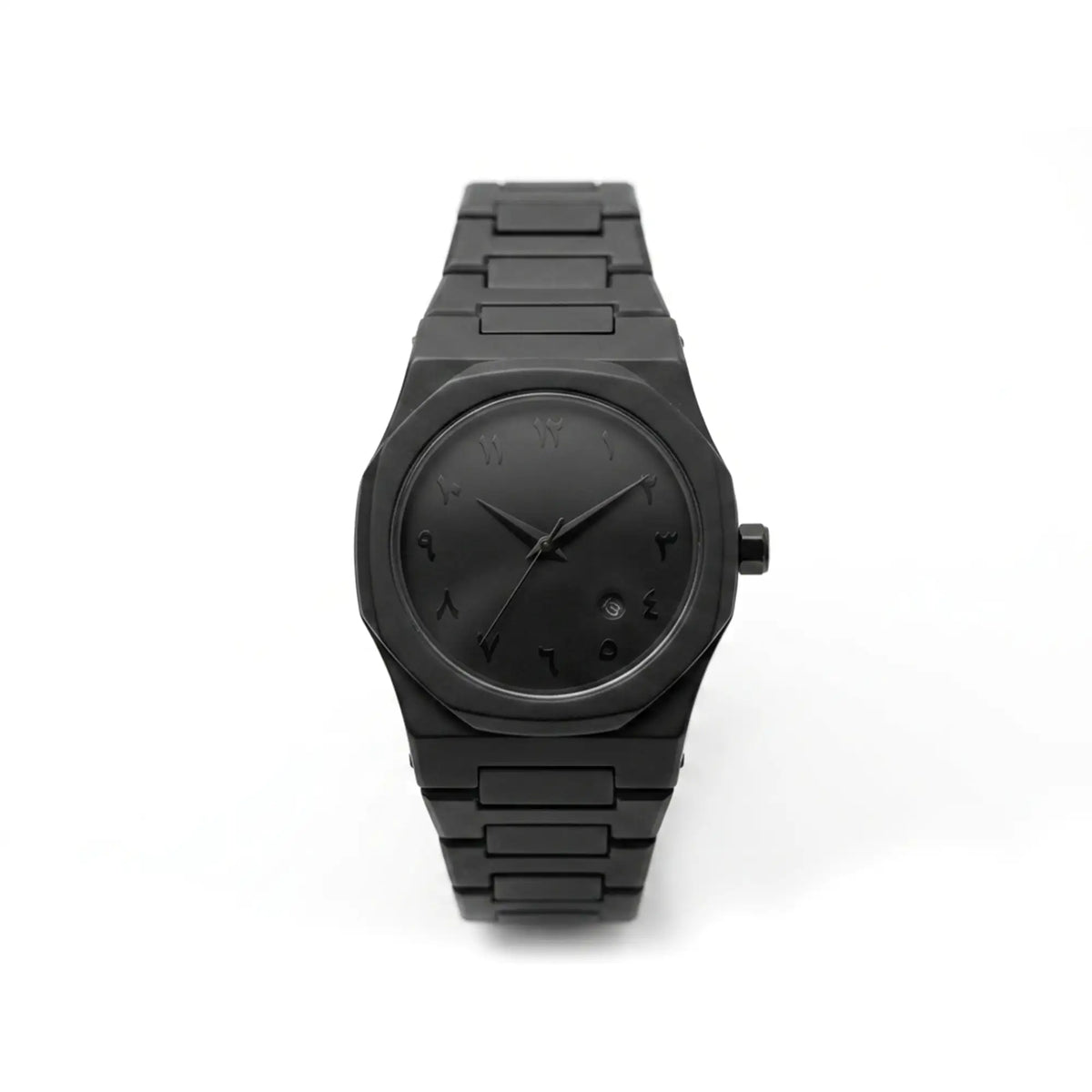 Matte Black Luxury Watch | Arabic Numeral Edition | EF-009